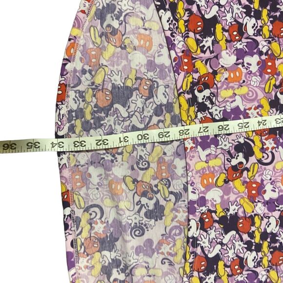Women's LulaRoe Irma Size Medium DISNEY MICKEY MOUSE Cozycore Novelty Flowy - Picture 16 of 16